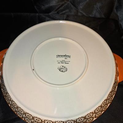 Vintage Fall Harvest Drinkware & Ceramic Serving Set – 8 Pc