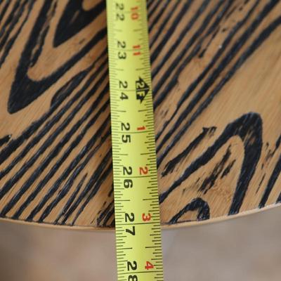 LumiSource Round Table - Height Adjustable