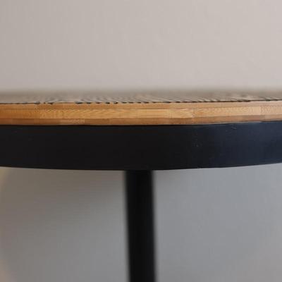 LumiSource Round Table - Height Adjustable
