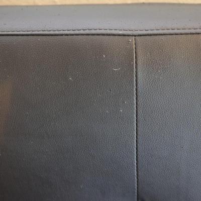 Black Modern Futon Sofa Bed (See Details)