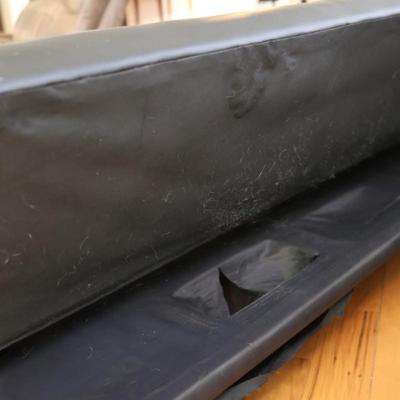 Black Modern Futon Sofa Bed (See Details)