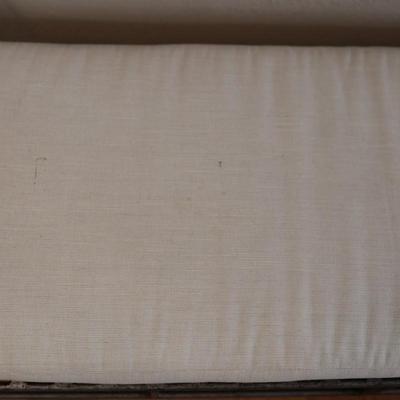 Pewter Bench or Settee