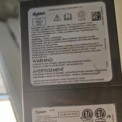 Dyson SV10 Vacuum Brushes For Carpert or Hardwood - Resusable Filters/Washable