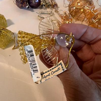 Elegant Finial Shaped Glass Ornaments & More (PC-RG)