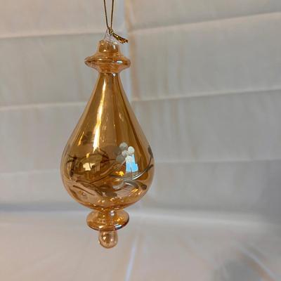 Elegant Finial Shaped Glass Ornaments & More (PC-RG)