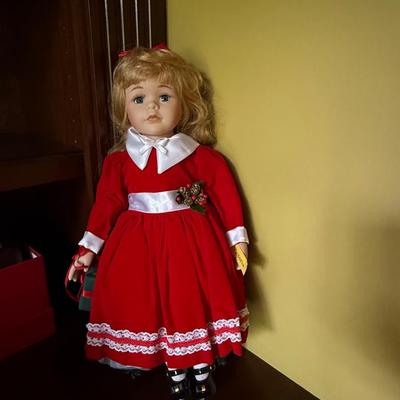Two beautiful dolls and book