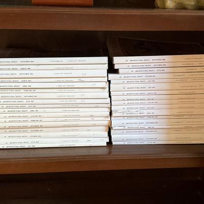 Collection of Architectural Digests