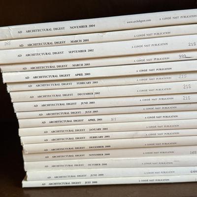 Collection of Architectural Digests