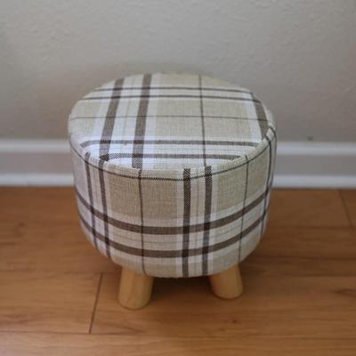 Wood Cloth Stool