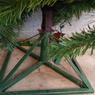 Two 6'6" Slender Christmas Trees (G-KD)