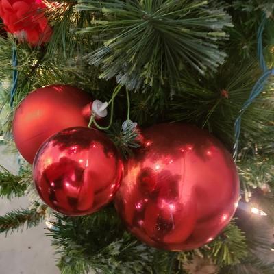 Two 6'6" Slender Christmas Trees (G-KD)
