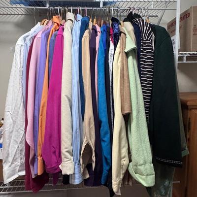 Claiborne, Travel Smith, San Remo, and More Women’s Long Sleeves - Size M-XL (PC-DZ)