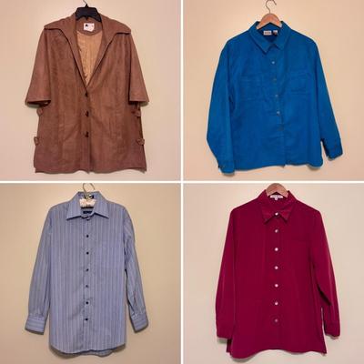 Claiborne, Travel Smith, San Remo, and More Women’s Long Sleeves - Size M-XL (PC-DZ)