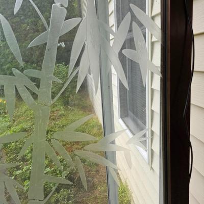 Bamboo Theme Glass Wall Fountain (BSR-JS)