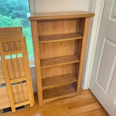Two Wooden Shelf Units (LR-SS)