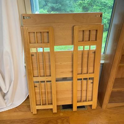 Two Wooden Shelf Units (LR-SS)