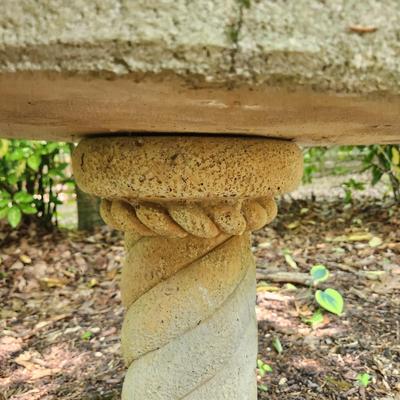 Concrete Bird Bath