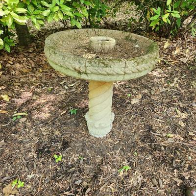 Concrete Bird Bath