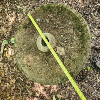 Concrete Bird Bath