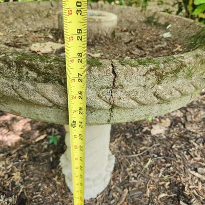 Concrete Bird Bath