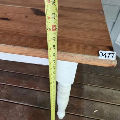 Solid Wood Table Ideal for Eating Crabs Outdoor projects