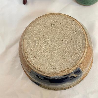 Three Signed Pottery Pieces (LR-SS)
