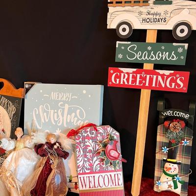 Holiday Decor Galore - Tree Skirts, Art, Candles & Much More (GB-RG)