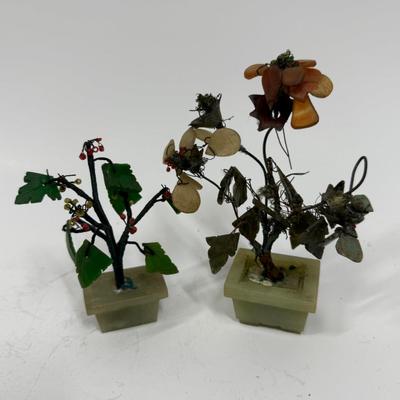 Antique Miniature Jade Tree