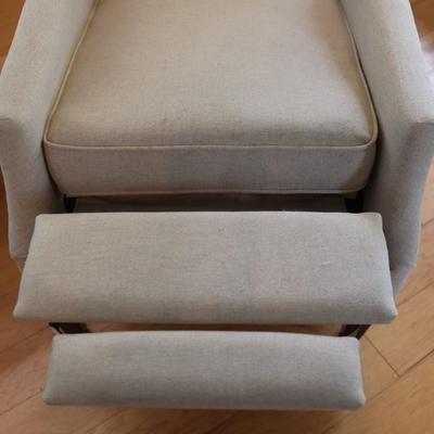 Wingback Fabric Recliner