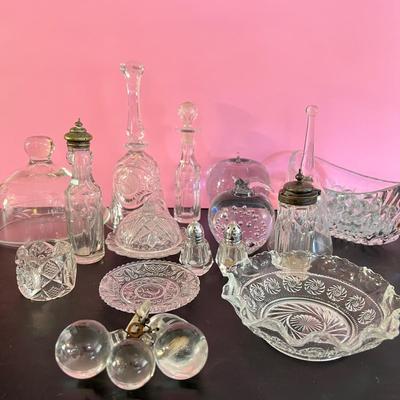 Cut Crystal Decorative Lot