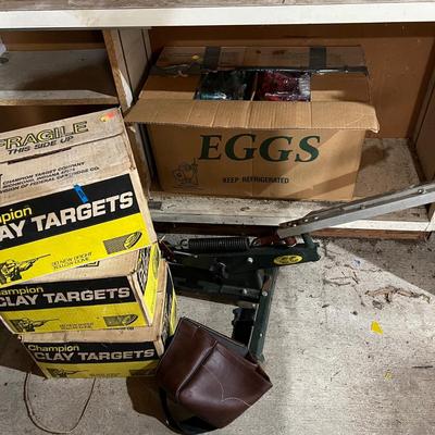 Skeet Shooting, Shotshell Reloader, Shells and Accessories Lot