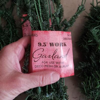 Small Decorative Fiber Optic & More Christmas Trees and Garland (G-KD)