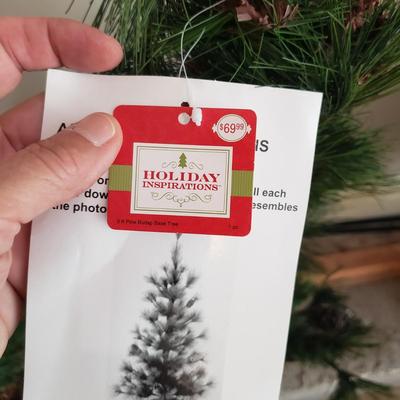 Small Decorative Fiber Optic & More Christmas Trees and Garland (G-KD)