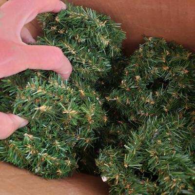 Small Decorative Fiber Optic & More Christmas Trees and Garland (G-KD)
