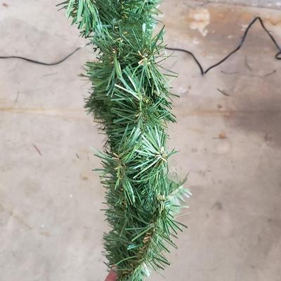 Small Decorative Fiber Optic & More Christmas Trees and Garland (G-KD)