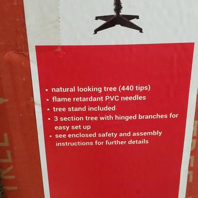 Small Decorative Fiber Optic & More Christmas Trees and Garland (G-KD)