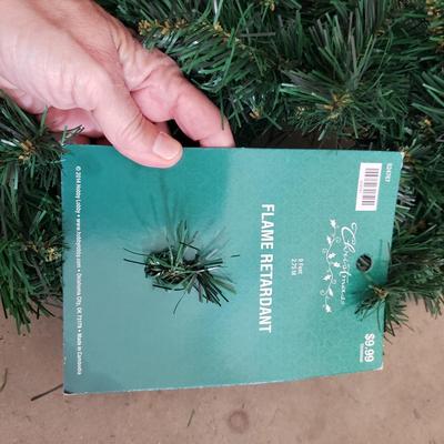 Small Decorative Fiber Optic & More Christmas Trees and Garland (G-KD)