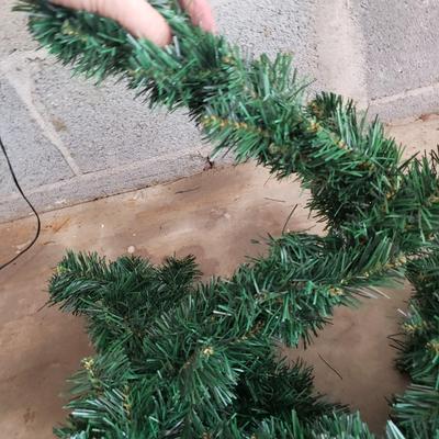 Small Decorative Fiber Optic & More Christmas Trees and Garland (G-KD)
