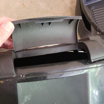 Nine Black Underbed Rolling Storage Bins (G-KD)