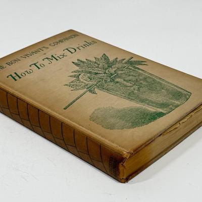 Vintage Book - The Bon Vivant's Companion How to Mix Drinks