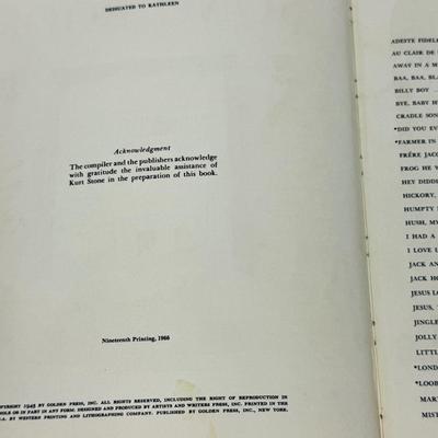Vintage Golden Song Book