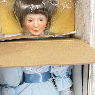 1989 Sandra Kuck's Precious Memories of Motherhood "Loving Steps" Porcelain Doll 16" W.S. George Fine China