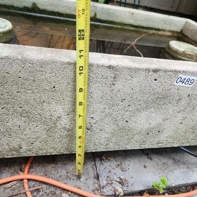 Very Heavy Garden Water Pond Trough with Working Pump