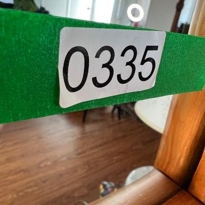 Large Rustic Raw Wood Mirror 34"x45"