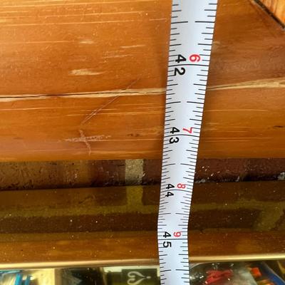 Large Rustic Raw Wood Mirror 34"x45"