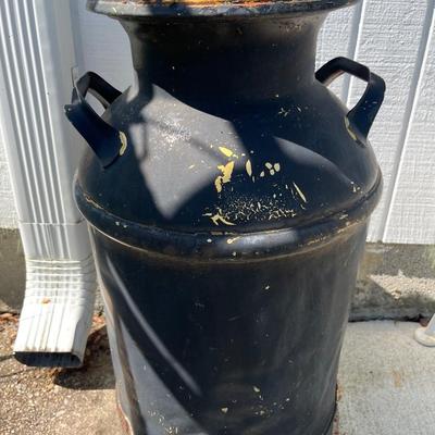Vintage Metal Milk Can