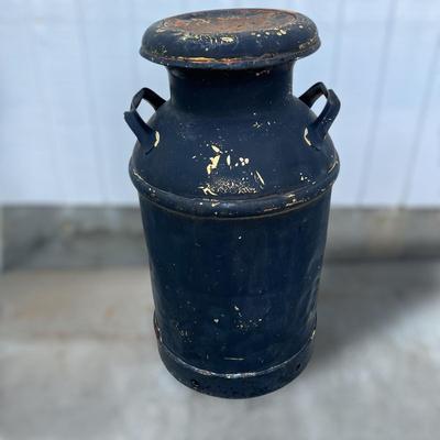 Vintage Metal Milk Can