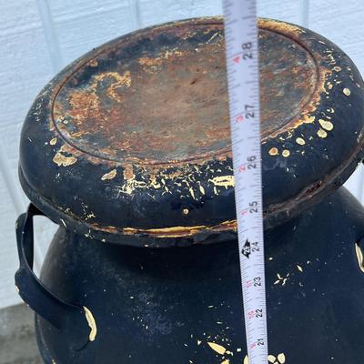 Vintage Metal Milk Can