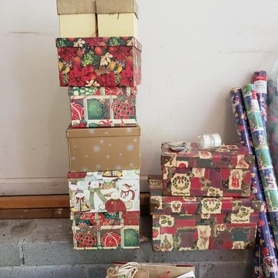 Christmas Ornaments, Nesting Boxes, Wrapping Paper and More (G-KD)