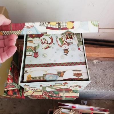 Christmas Ornaments, Nesting Boxes, Wrapping Paper and More (G-KD)